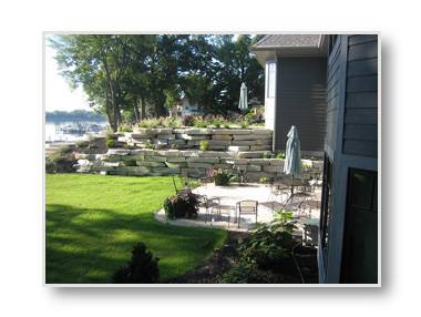 holland retaining walls contractor ridgeview landscaping